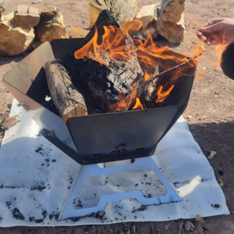 Brasero de Camping Pliable bbq