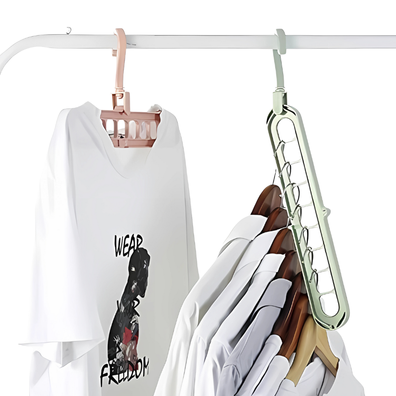 Cintres de Rangement Multi-Vêtements suspendu