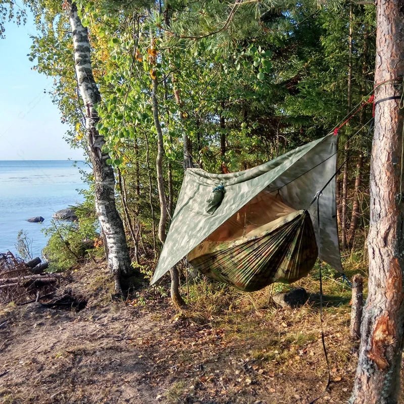 Hamac Moustiquaire avec Tarp camping