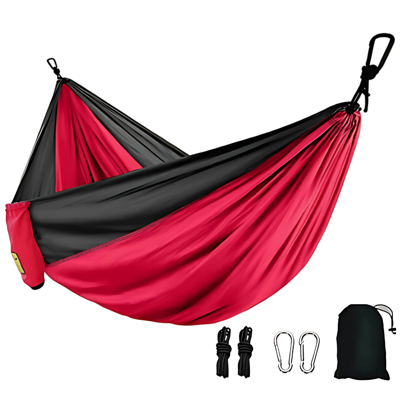 Hamac Ultra Leger 1 Personne rouge