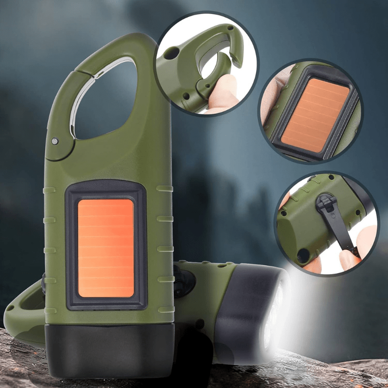 Lampe Dynamo à Manivelle fonctionnalités
