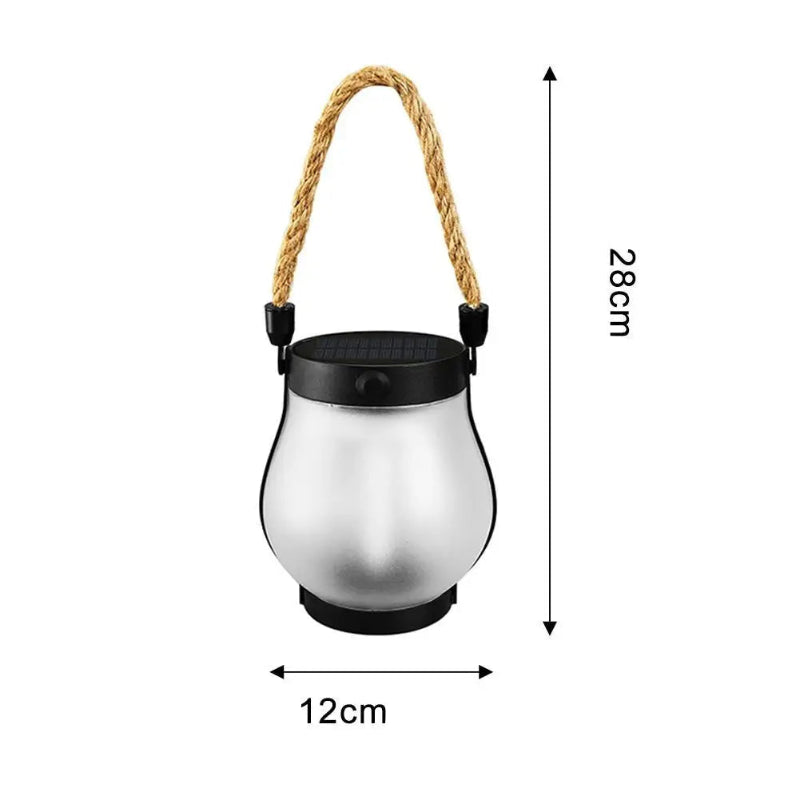Lanterne Solaire Flamme LED tailles