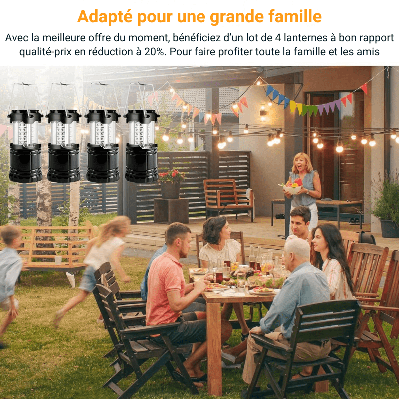 Lanterne de Survie pour la famille