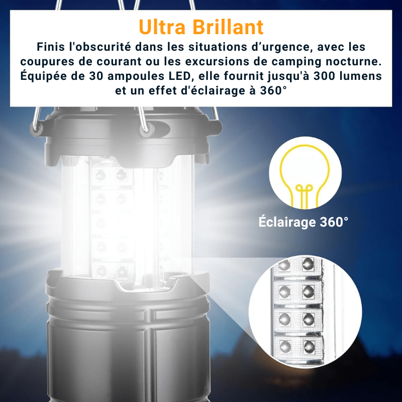 Lanterne de Survie situation d'urgence
