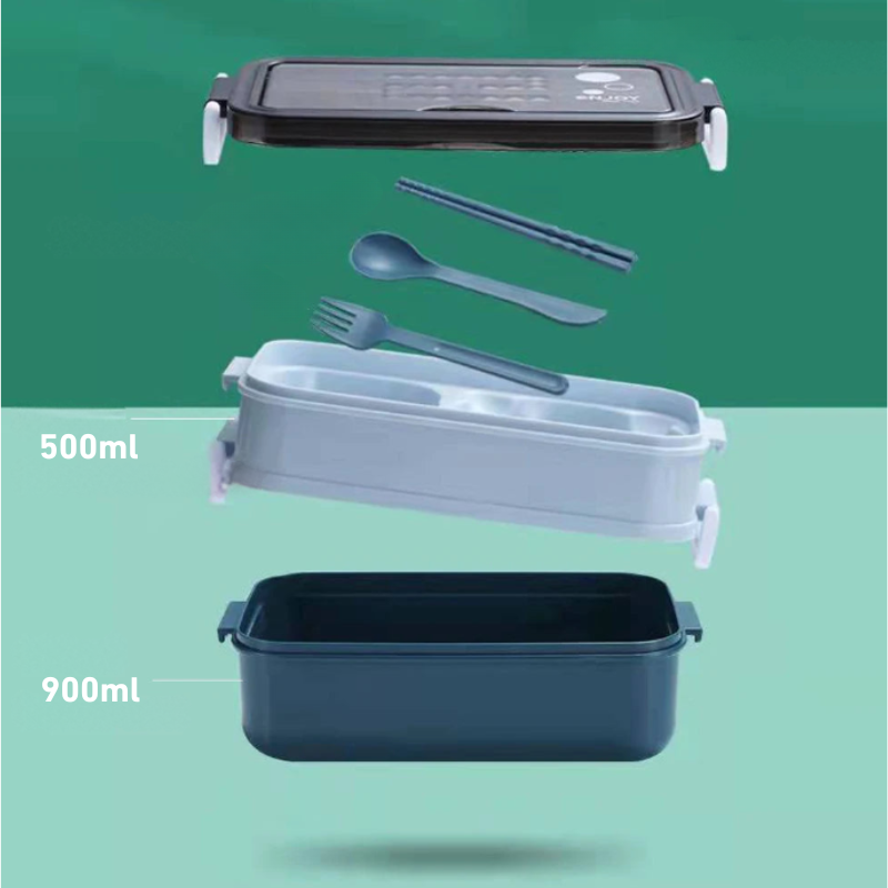 Boîte Alimentaire avec Couverts