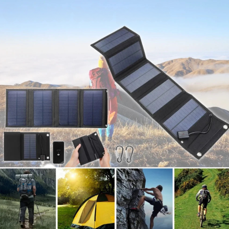 Panneau Solaire Pliable USB