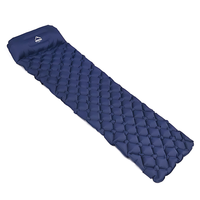 Matelas Gonflable Bivouac bleu marine