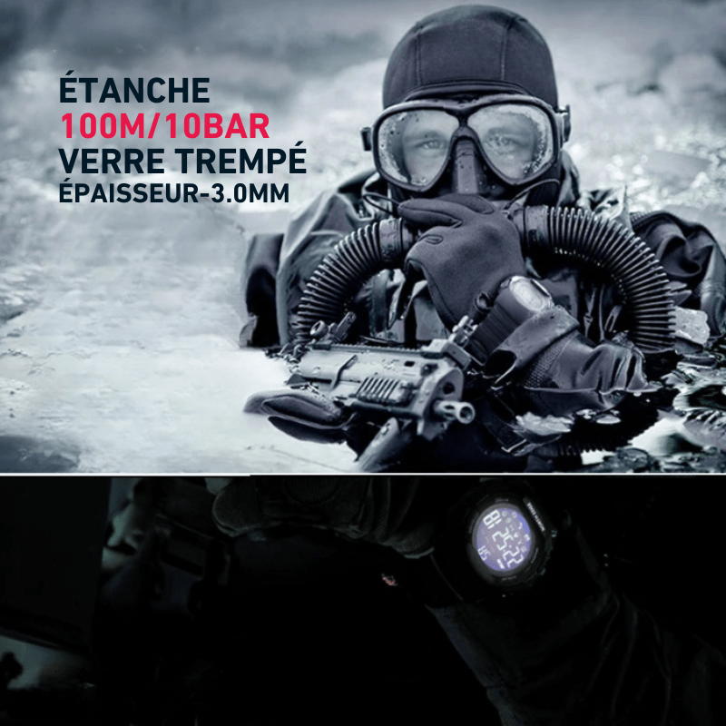 Montre Connectée Étanche verre
