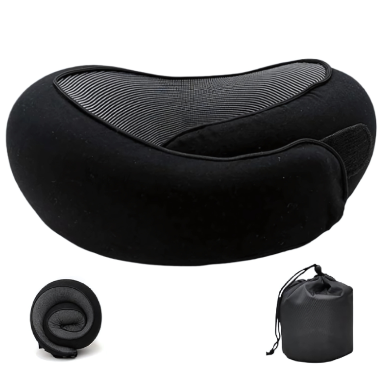 Oreiller Cervical De Voyage noir