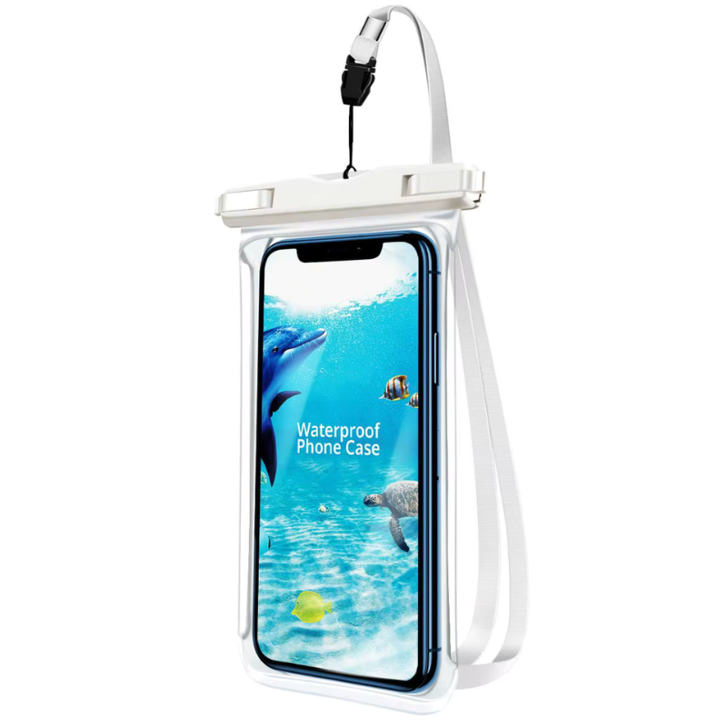Pochette Étanche Téléphone blanc