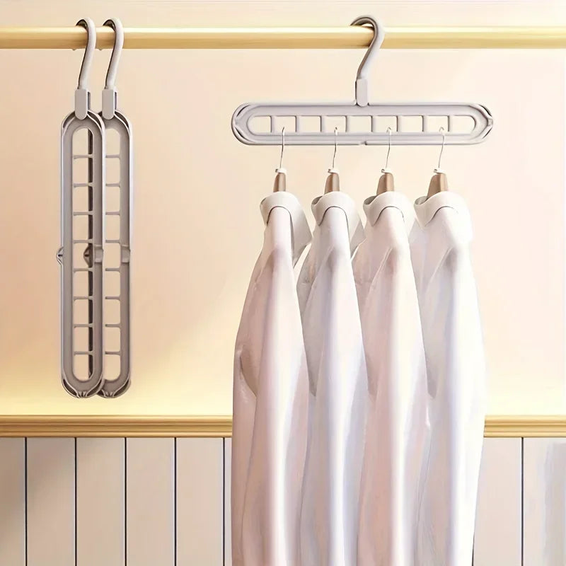 Cintres de Rangement Multi-Vêtements