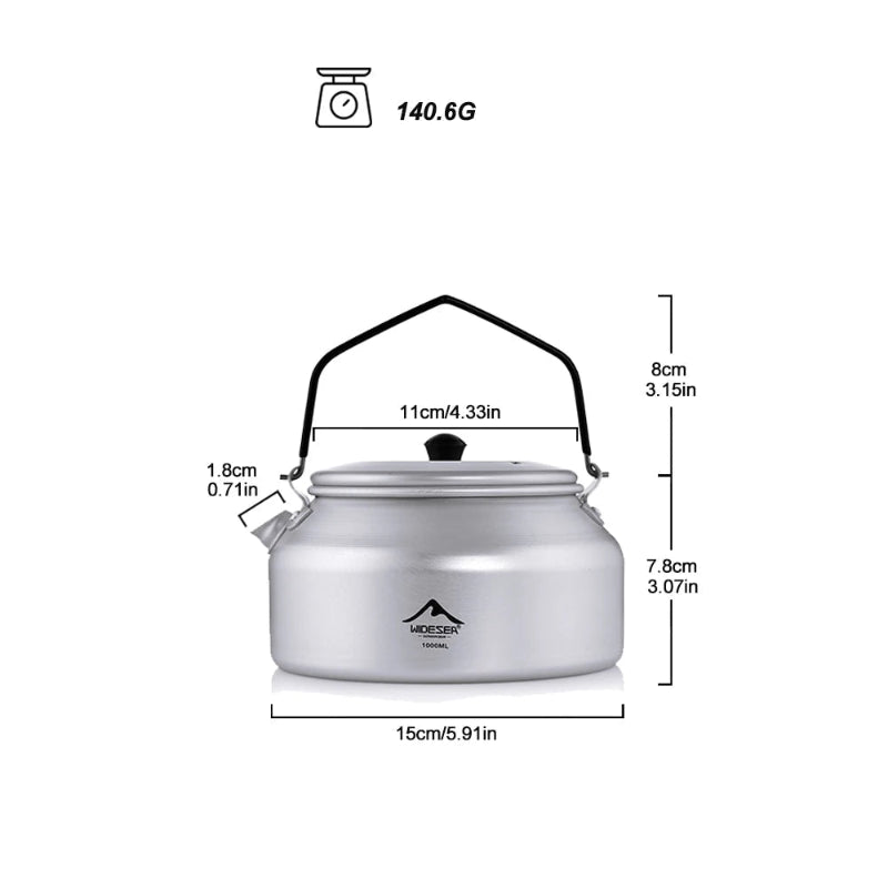 1L Camping Teapot