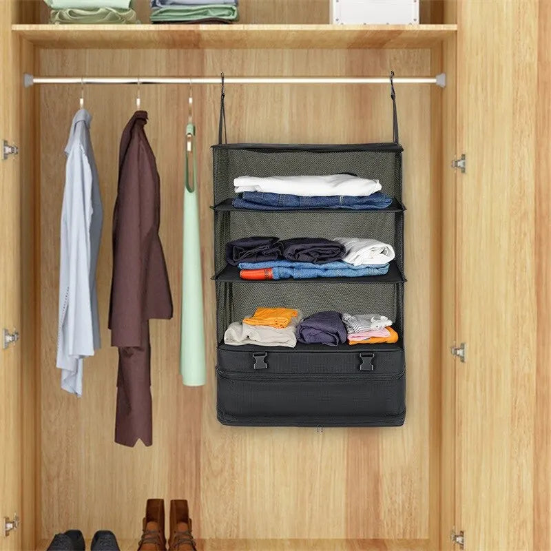 Armoire Pliable de Rangement Vêtements