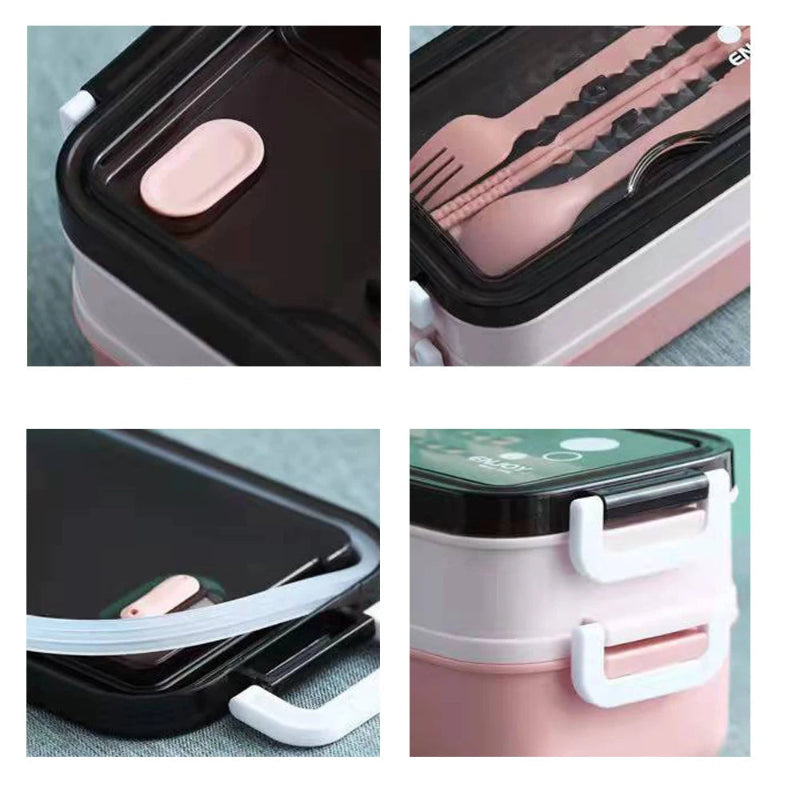 Boîte Alimentaire avec Couverts