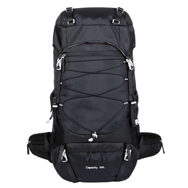 Sac à Dos Trekking 50L Large noir