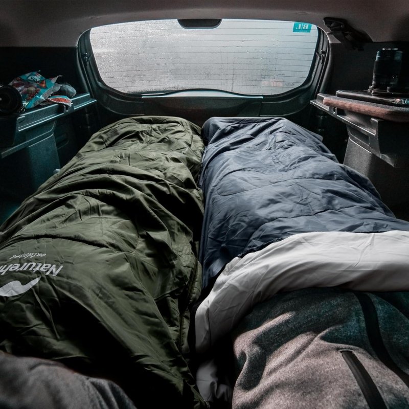 Sac de Couchage Bivouac 11° voiture
