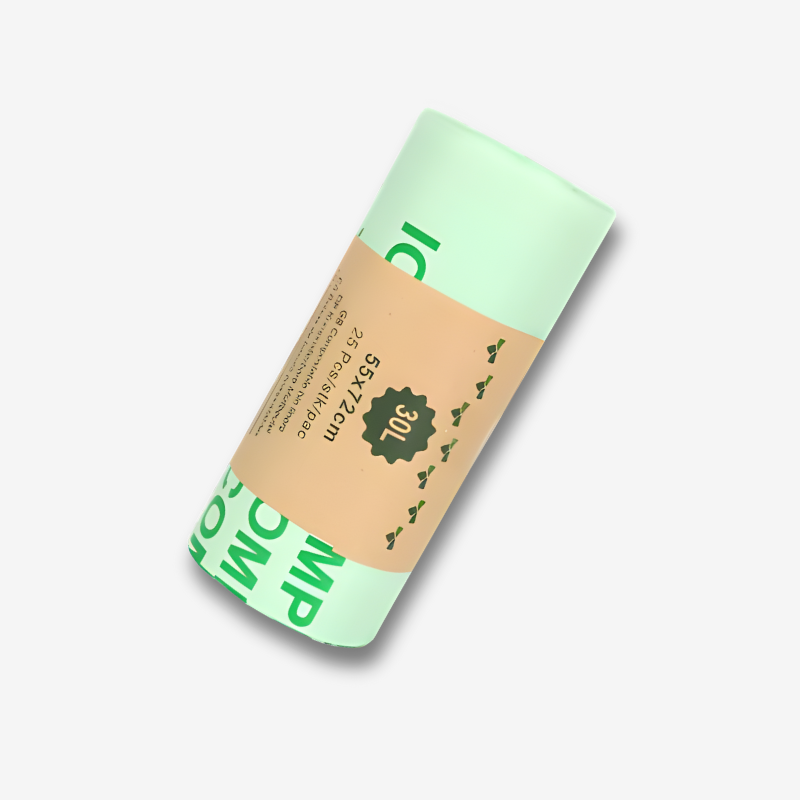 25 Sacs Poubelle Biodégradable 30L