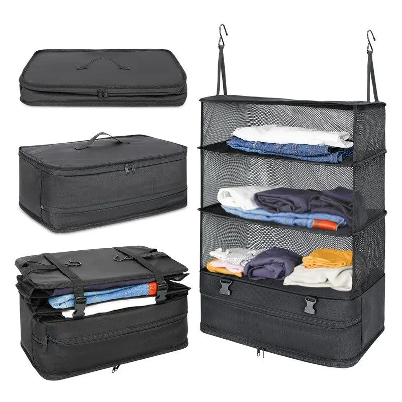Armoire Pliable de Rangement Vêtements