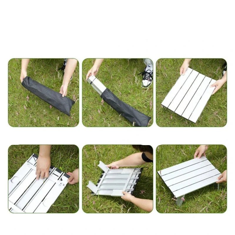 Table Basse Camping Pliante assemblage