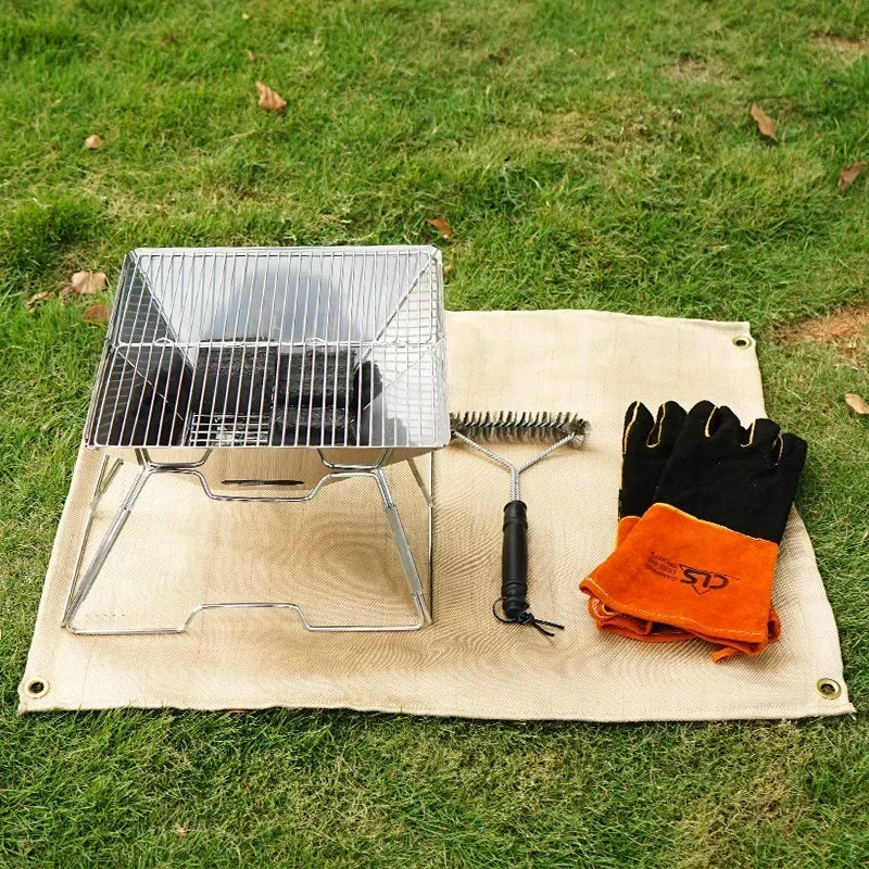 Tapis Ignifuge Barbecue protection