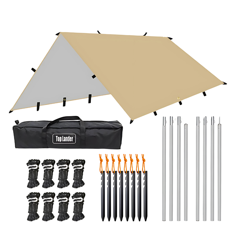 Tarp Camping beige