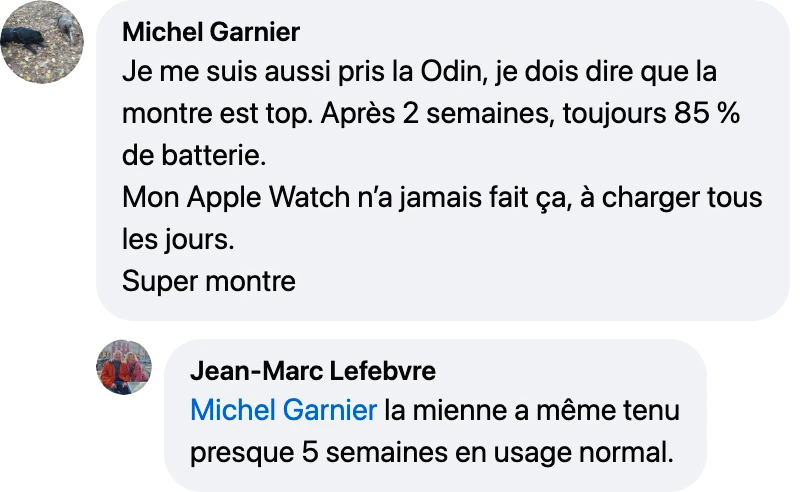 Avis client