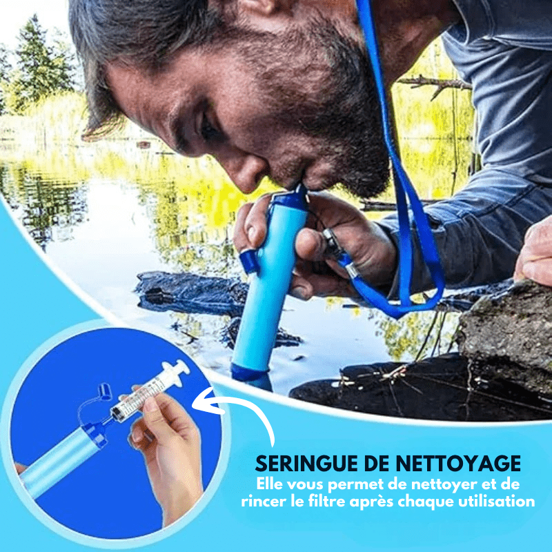 Paille Filtrante Purificateur D'eau
