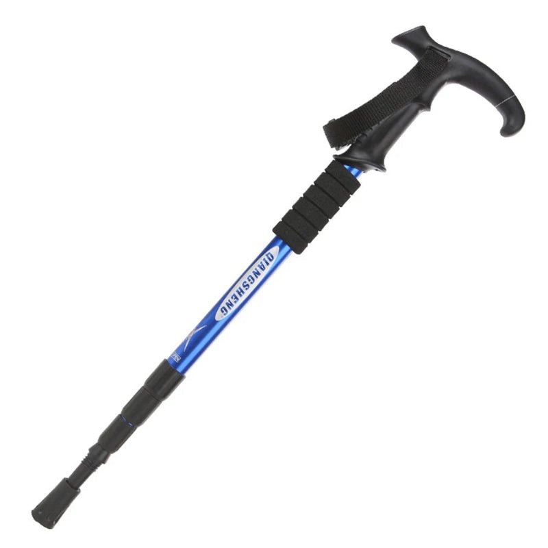 Bâton de Marche Rétractable bleu