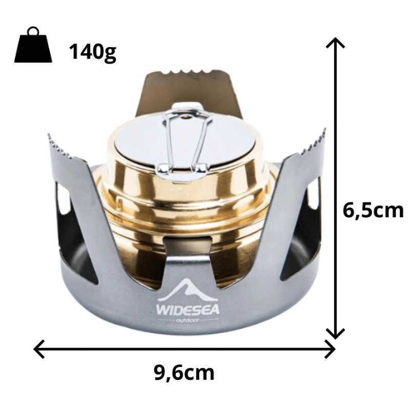 Brûleur à Alcool Bivouac taille