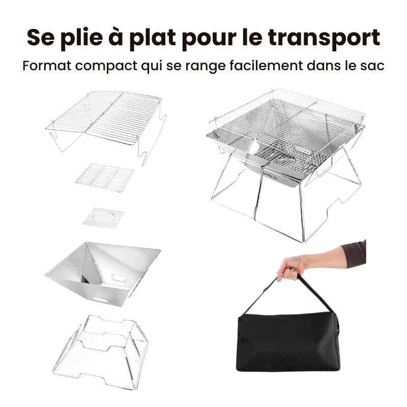 Foldable Barbecue Grill