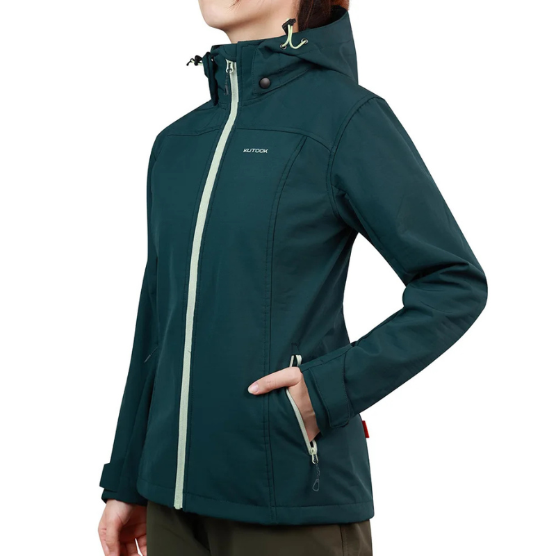 Veste Softshell Coupe Vent Femme