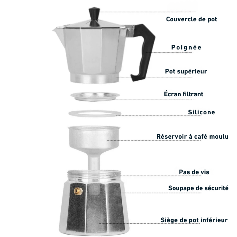 Italian Coffee Maker 300ml