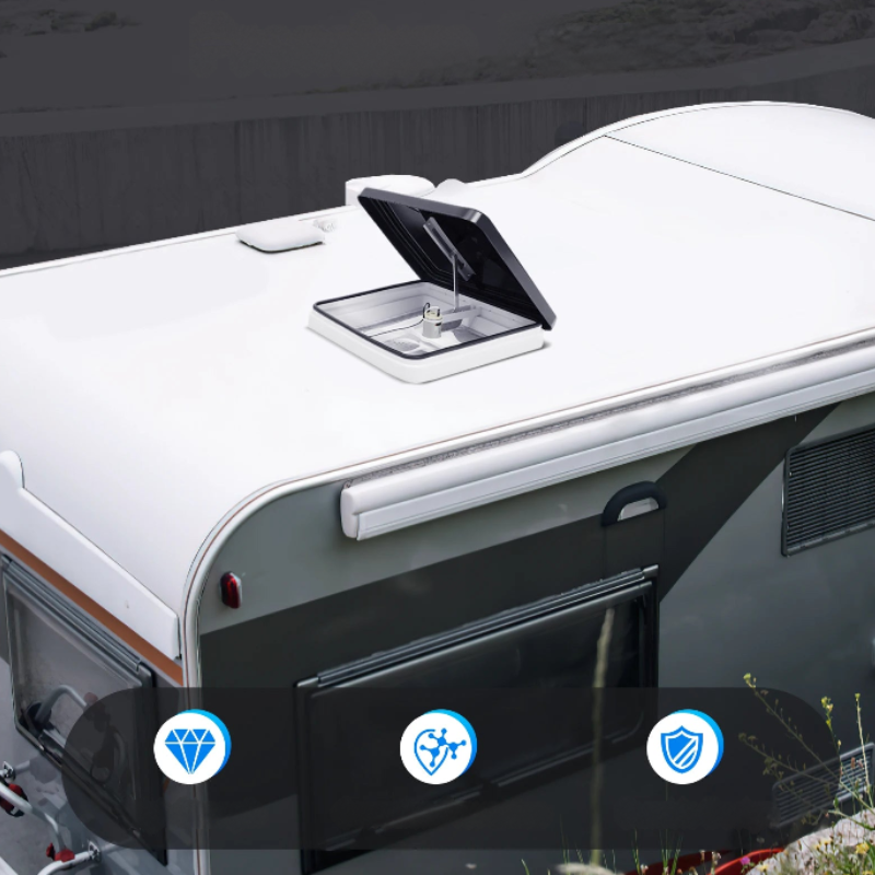 Ventilated Skylight for Motorhomes