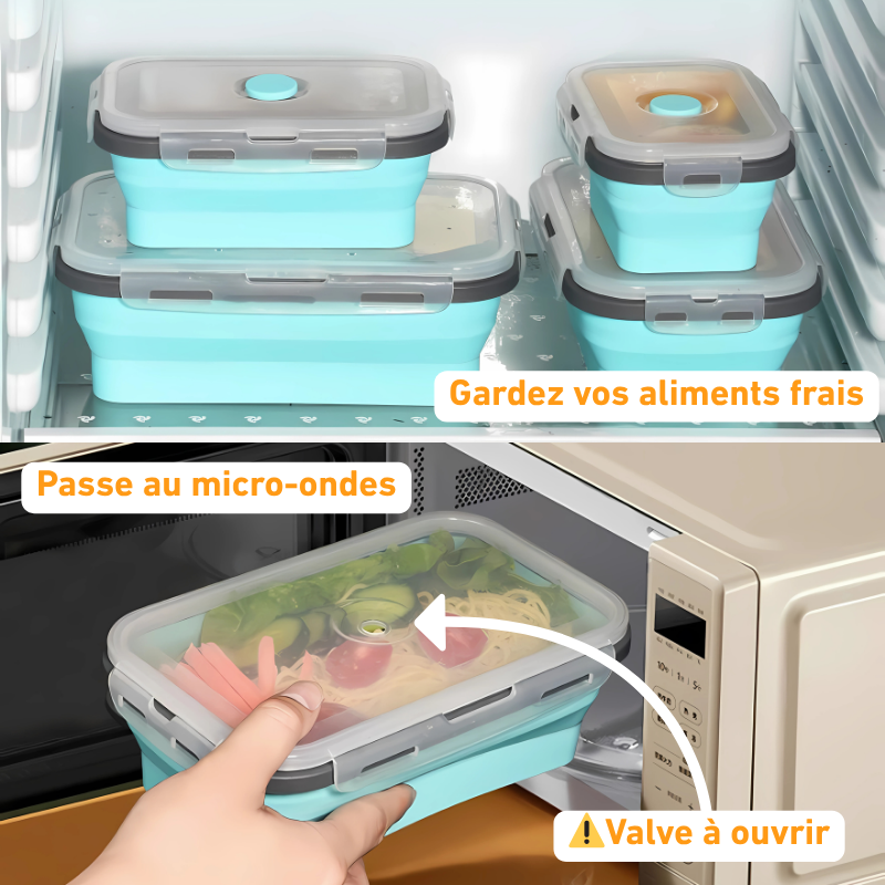 Collapsible Food Containers