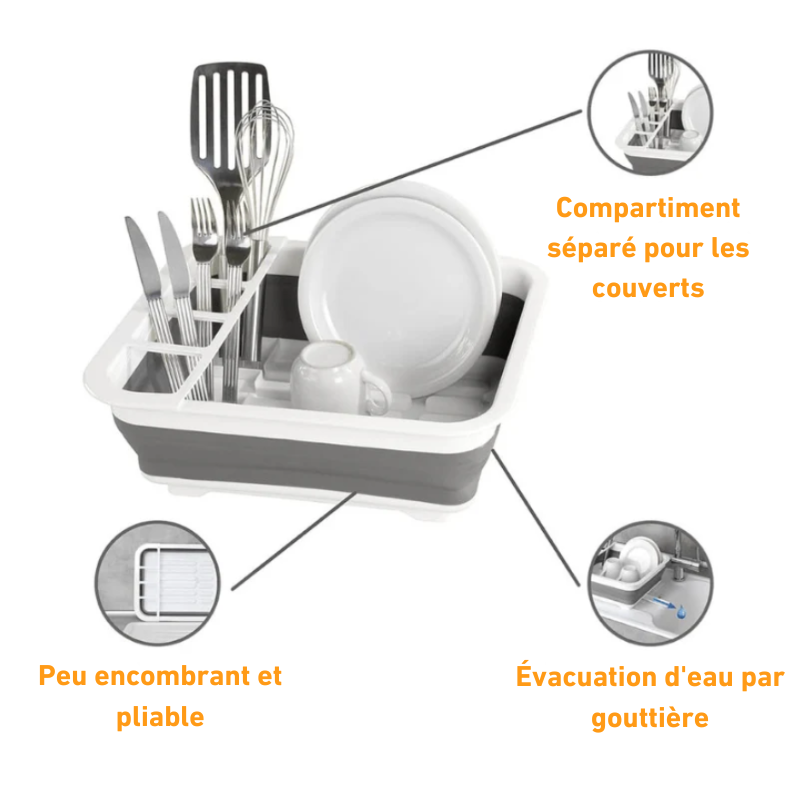 Égouttoir Pliable Camping Car