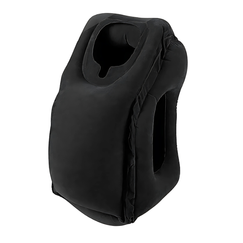 Oreiller Gonflable de Voyage noir