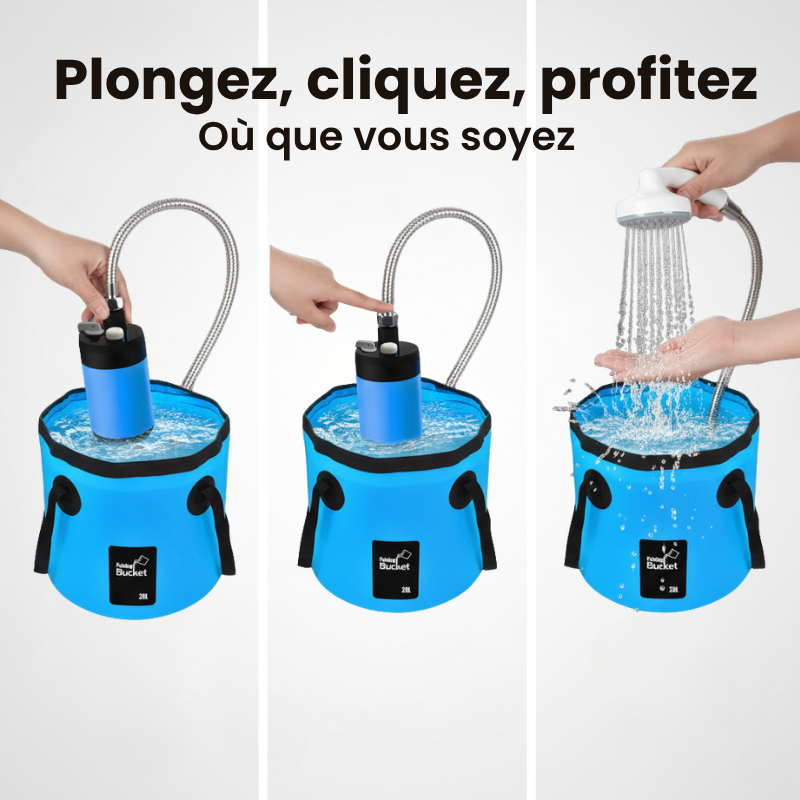 Rechargeable Shower Pump