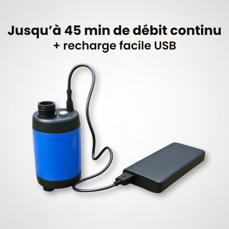 Rechargeable Shower Pump
