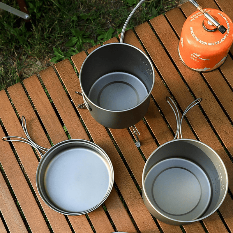 Popote Titane 2 Personnes camping