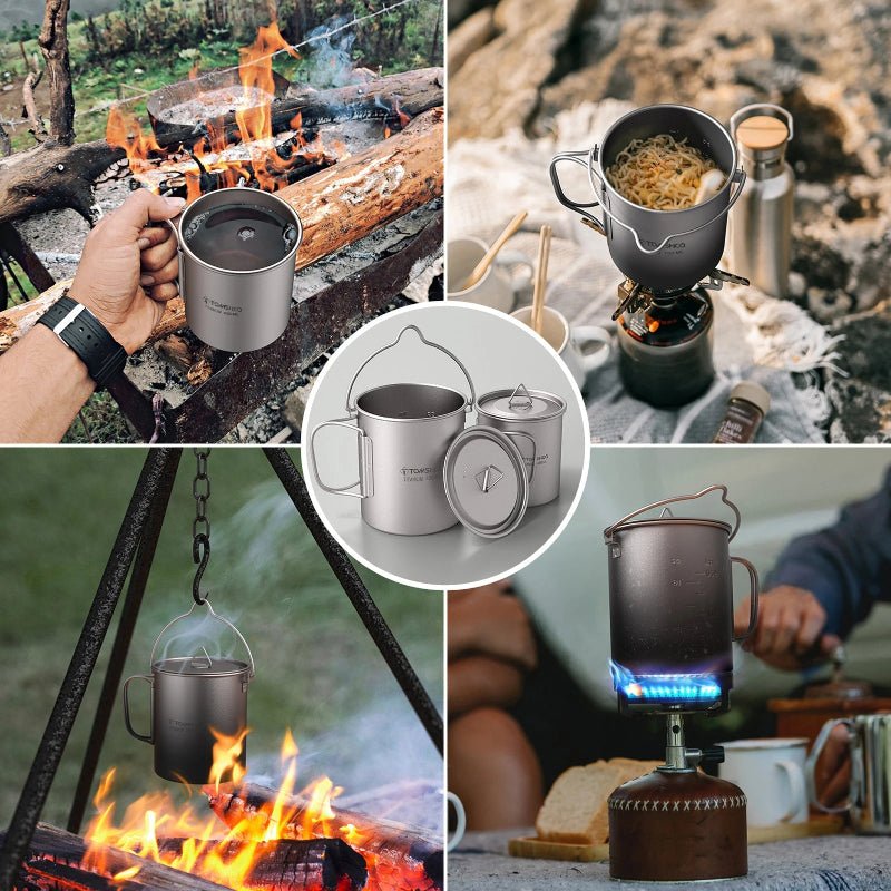 Popote Titane camping