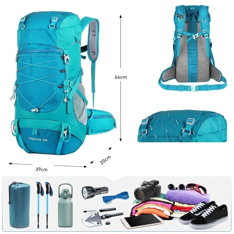 Sac à Dos Trekking 50L taille