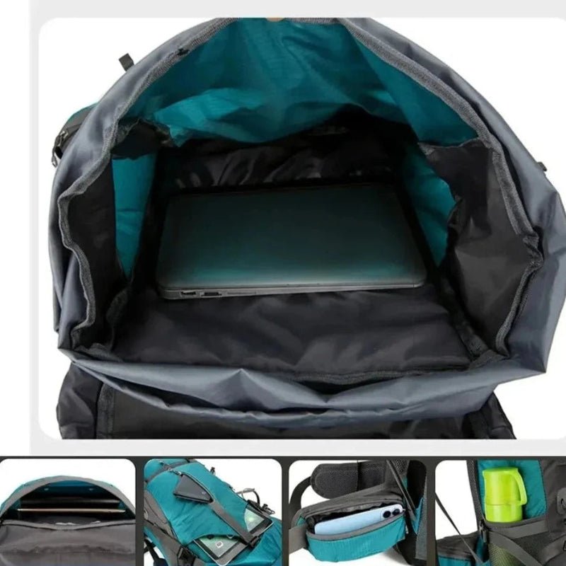 Sac à Dos Trekking 65L compartiments