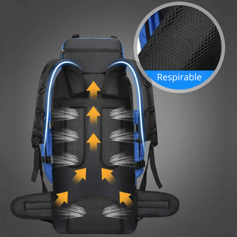 Sac à Dos Trekking 90L respirable