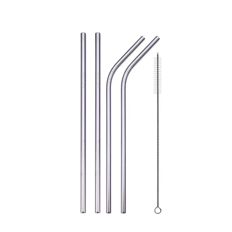 Pailles Inox Réutilisables