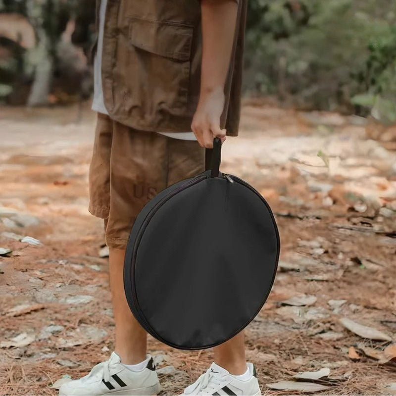 Table Ronde Pliante transportable avec sac