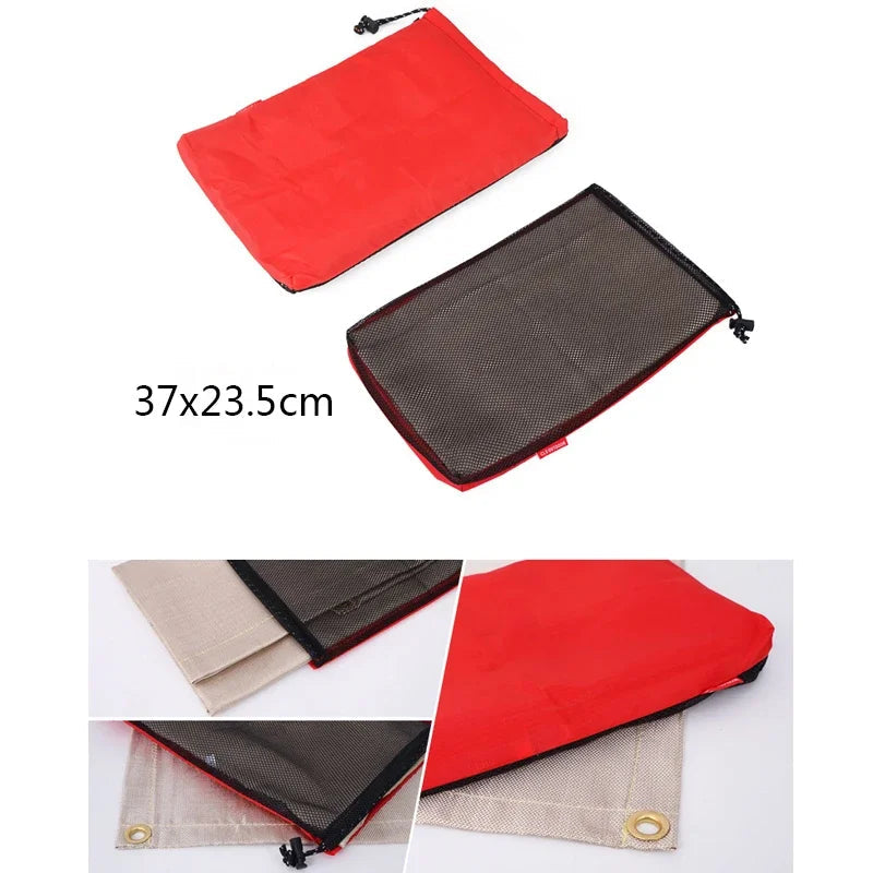 Tapis Ignifuge Barbecue sac