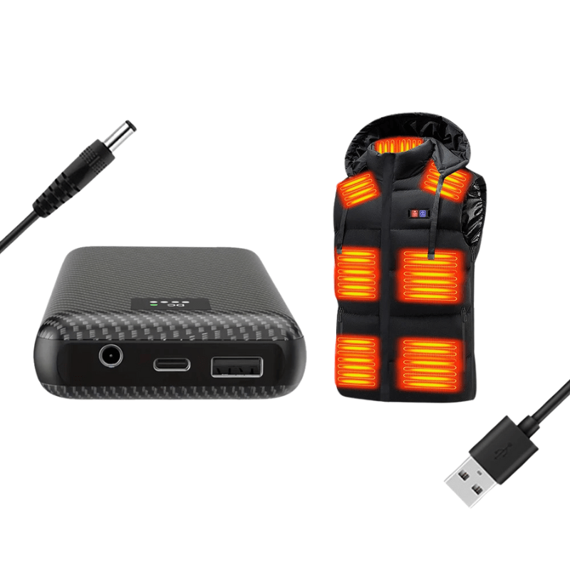 Batterie Externe pour Gilet Chauffant