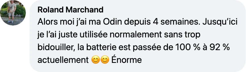 Avis client