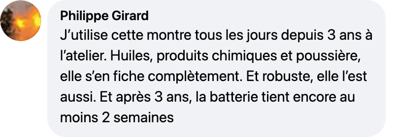 Avis client