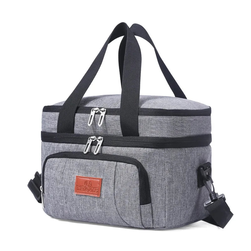 Sac Isotherme Double Compartiment